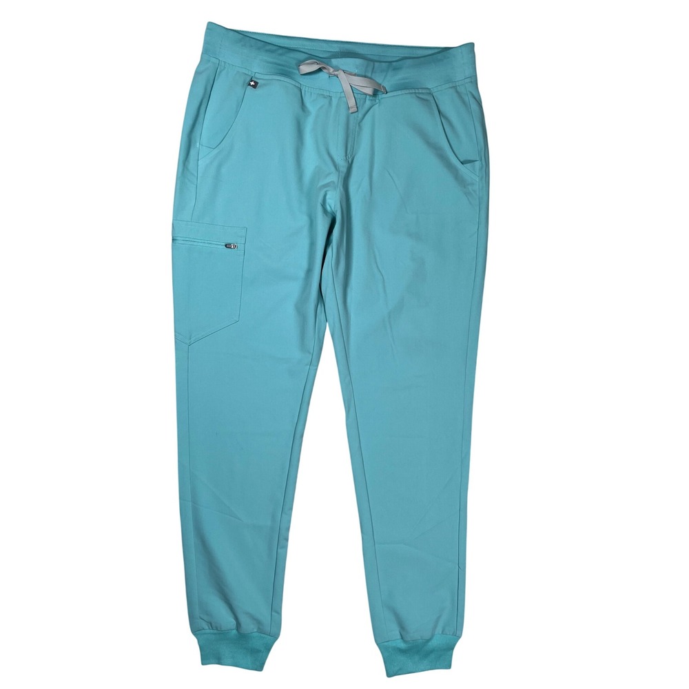 Figs Scrub Joggers Women L/T Aqua Blue Technical Collection W18SW2005T